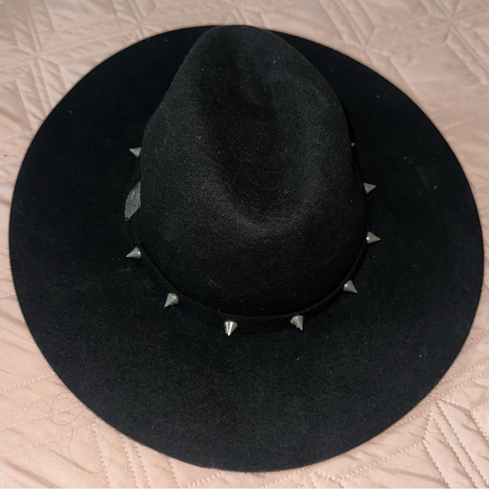 Harley-Davidson Black Label Collection Studded Crushable Wool Felt Hat medium
